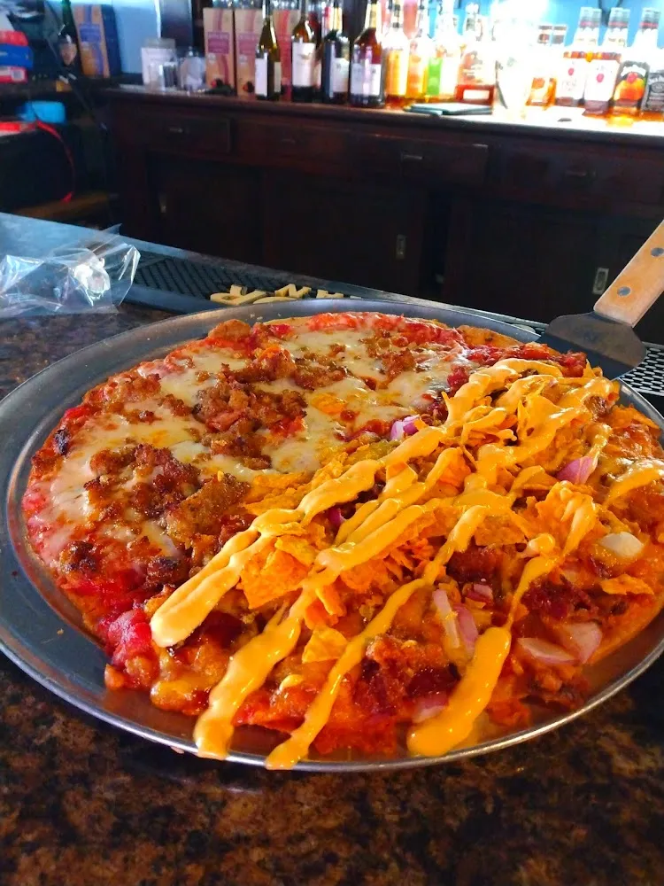 Half Pep Sausage Half South by Southwest