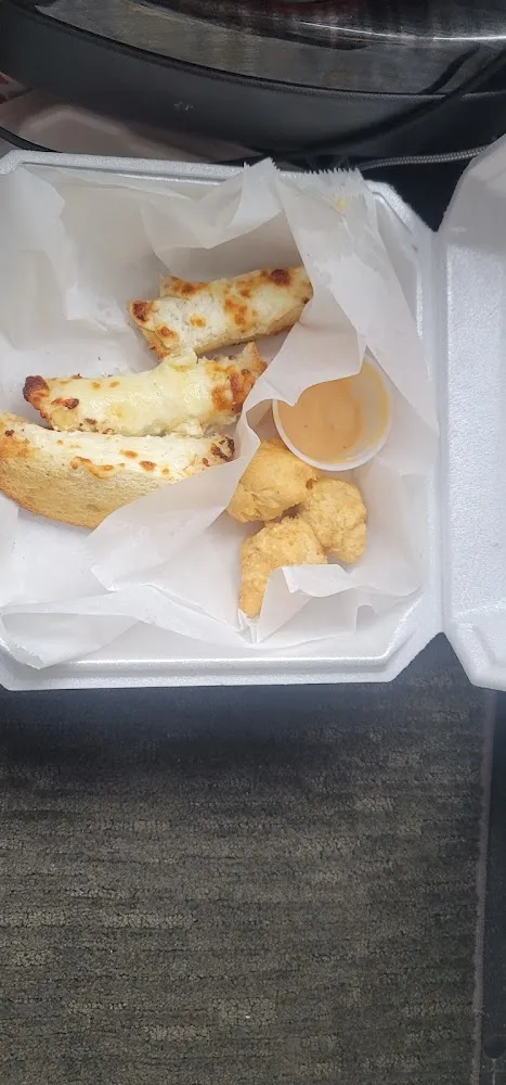 Pizza Dough Bites with Beer Cheese Sauce